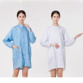 Wholesale anti-static jacket dust-free workshop dustproof work clothes white blue electrostatic clothes